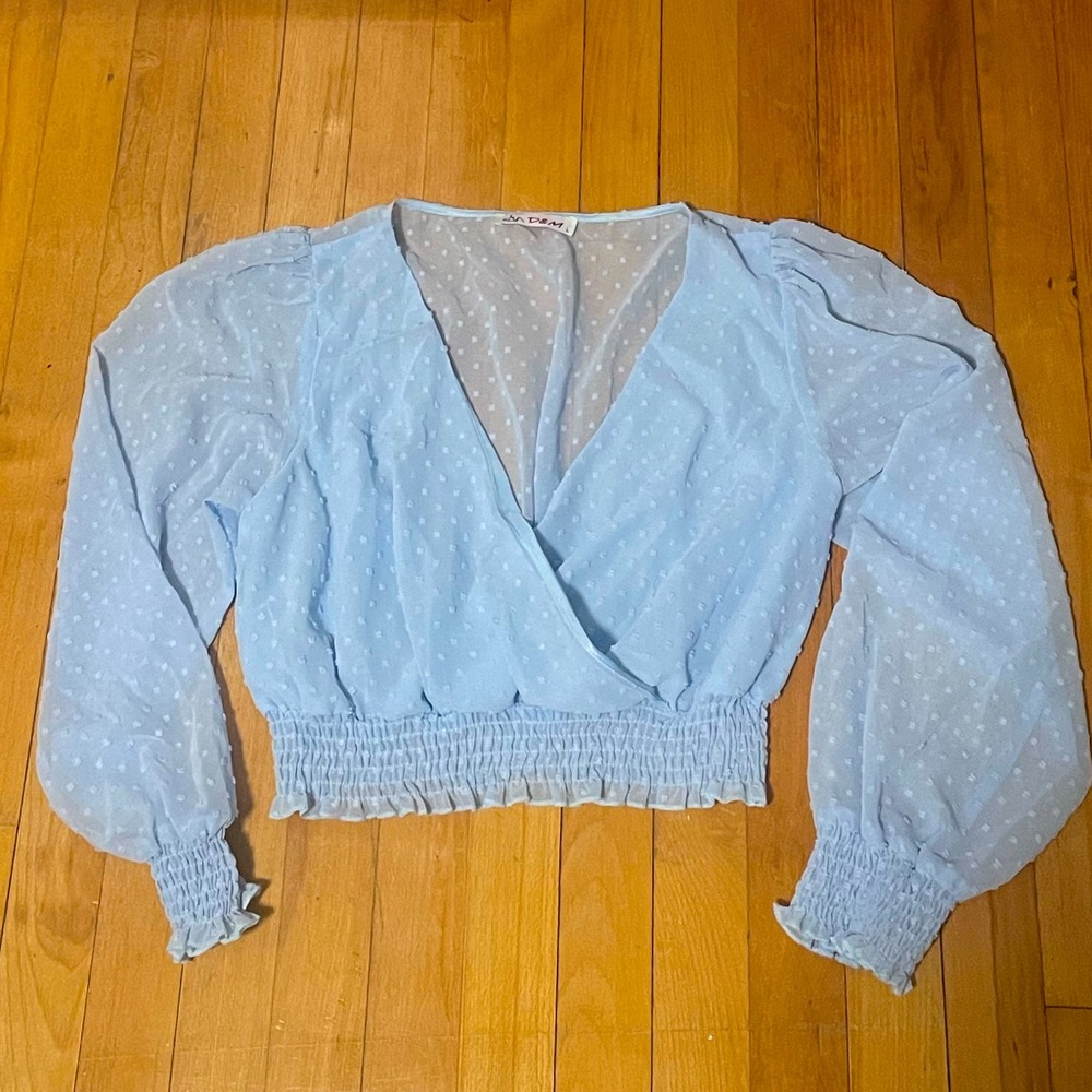 Light Blue Blouse